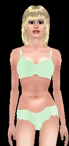 Green Bikini & Swimtop